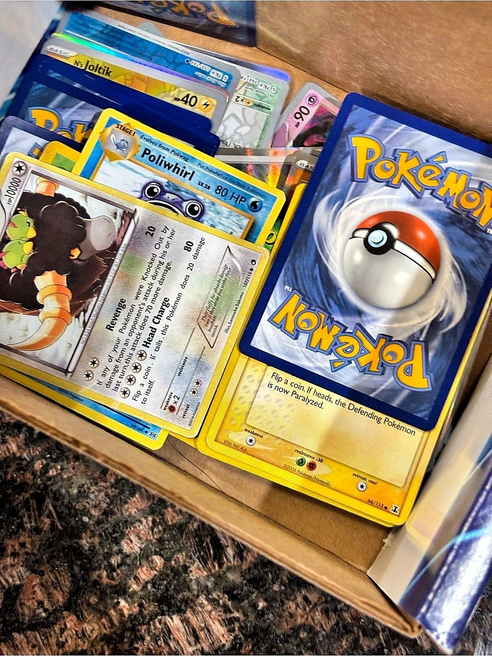 Pokémon Assorted Trading Cards Box